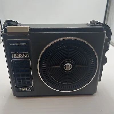 General Electric Power Sound Portable 8-Track Tape Player Model No. 3-5503 Parts • $12.99