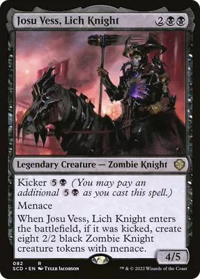 MTG - SCD - Josu Vess Lich Knight Near Mint #82 • $1.10