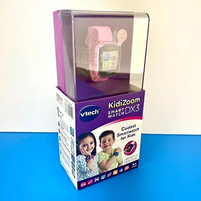 New Vtech Kidizoom Smart Watch DX3 Smartwatch For Kids Touch Screen Pink Free SH • $30