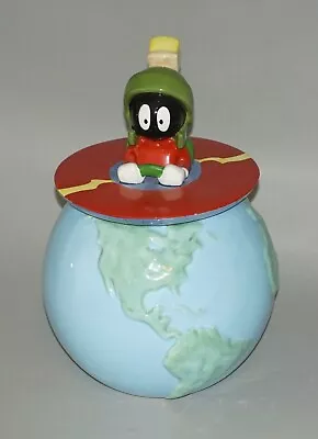 1993 Marvin The Martian Looney Tunes Warner Bros. Ceramic Cookie Jar 12  Nice! • $3.25