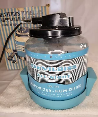 Vintage 1960s DeVilbiss All-Night Vaporizer Humidifier 145 In Great Condition • $30.99