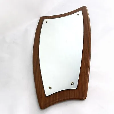 Mid-Century Wall Mirror Vintage Spiegel Teak Danish Design 50er Years Mirror • $395.19