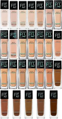 Maybelline New York Fit Me! Matte + Poreless Foundation NEW Choose Your Shade • $9.99