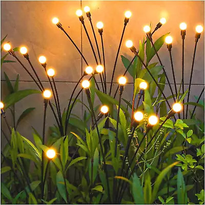 TONULAX Solar Garden Lights - New Upgraded Solar Swaying Light Sway By Wind So • $25.20