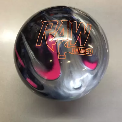 Hammer Raw Pearl Purple/Pink/Silver Bowling Ball 10 LB   New In Box  #036 • $59.95