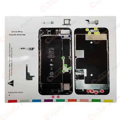 IPhone 8 Plus Magnetic Screw Chart Mat Repair Guide Pad • $3.45