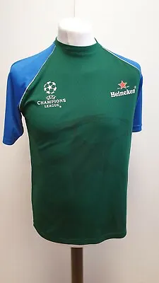 £14.99 • Buy Mm523 Mens Heineken Green Blue Crew Neck Cardiff 2017 T-shirt Uk M Eu 50
