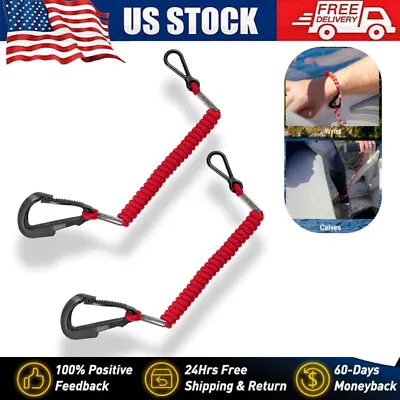 8M0092849 Boat Kill Switch Safety Lanyard For Mercruiser Mercury Outboard Motor • $13