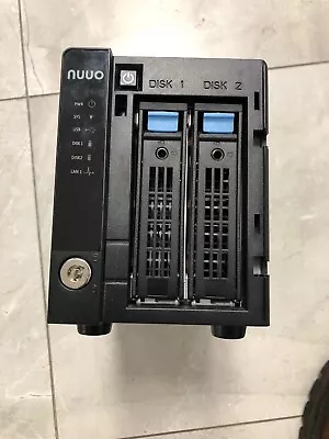 NUUO NVRmini2 NE-2040 NVR 4-Channel 2 Drive Bays PARTS OR REPAIR AS IS • $200