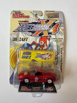 2000 Racing Champions Capcom 1999 Boxster Megaman X4 Die Cast Limited Edition • $8.99