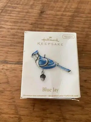 Hallmark Keepsake Ornament 2012 Blue Jay Beauty Of The Birds Miniature Mini • $23.50