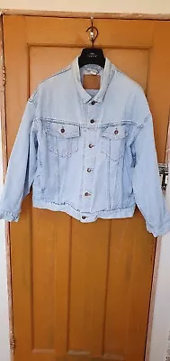 LEVI'S Vintage Mens Denim Jacket Blue XL • £21.99