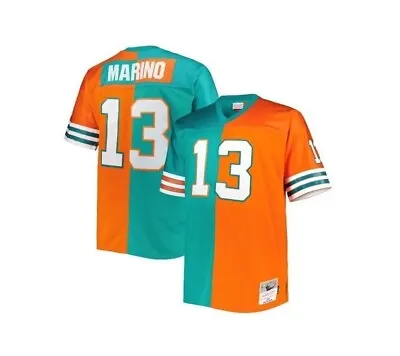 Mitchell & Ness Miami Dolphins #13 Football Jersey New Mens Big & Tall Sizes • $79.99