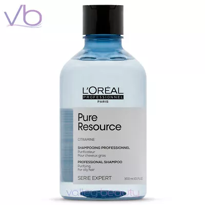 L'Oreal Serie Expert Pure Resource Shampoo | Purifying Cleanser For Oily Hair • $28