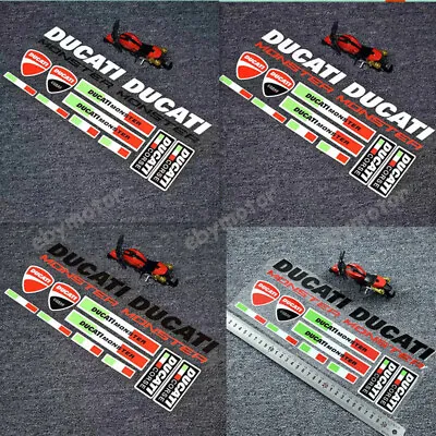 Motorcycle Reflective Emblem Decals For Ducati MONSTER Bike Body Badge Stickers • $11.88