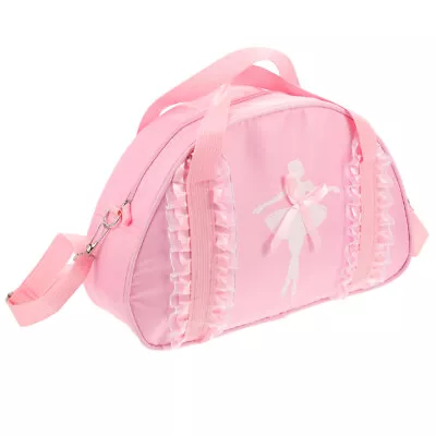  Girls Dance Bag Dancers Ballet Bag Cute Ballet Dance Bag Gym Travel Bag With • $14.90