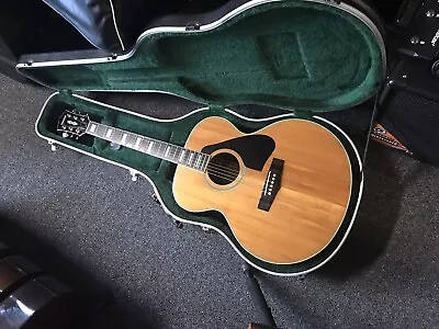 Yamaha CJ-838S Vintage Acoustic Jumbo Guitar Made In Taiwan 1979 Good With Case • $1750