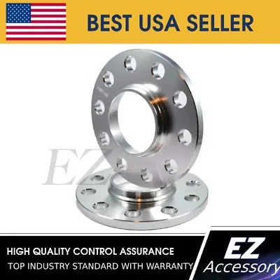 $49.30 • Buy Wheel Spacers Adapters BMW 10mm 5x120 Hub Centric 2 Pc