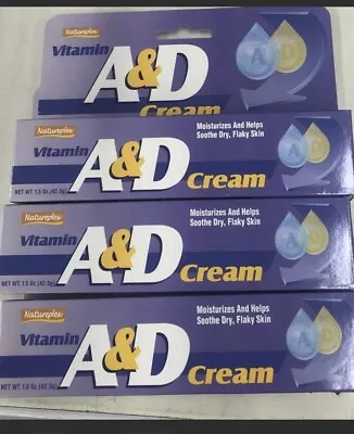 (3 Pack) Vitamin A&D Cream Ointment For Diaper Rash And Skin Irritations Ex 5/26 • $14.95