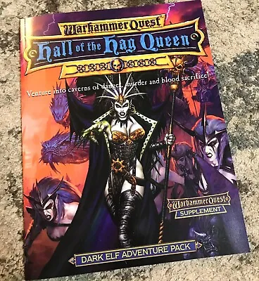 Warhammer Quest HALL OF THE HAG QUEEN RULE BOOK By Littlemonk - NEW! • $30