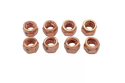 Empi 9525 Exhaust Lock Nut Kit Set Of 8 (8 Pack) M8 X 1.25 Vw Bug Ghia Bus • $8.49