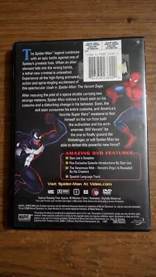 SPIDER-MAN The Animated Series | THE VENOM SAGA DVD Great Condition • $9.25