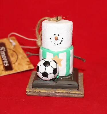 S'mores Original Midwest Of Cannon Falls Marshmallow Soccer Player Ornament • $13.99