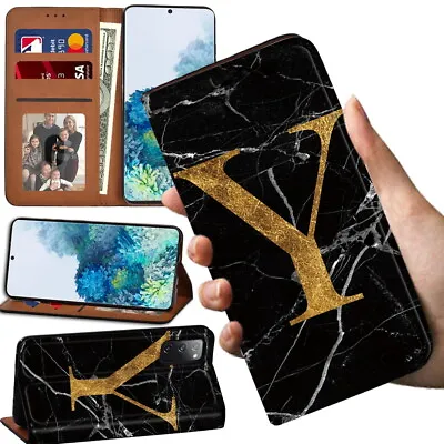 For Samsung Galaxy S8 /S9 /S10/ S20 Phone Case Leather Flip Wallet Book Cover • £4.49