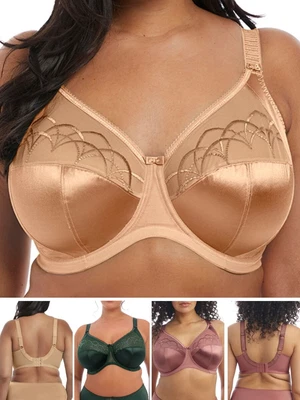 £33.95 • Buy Elomi Cate Bra Full Cup Banded Three Section Cups Underwired Bras Lingerie