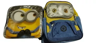 Minions Kids Backpack NWT & Lunch Box • $15.99