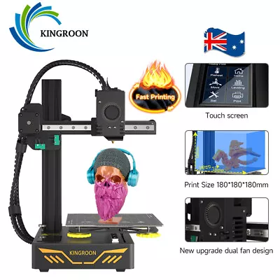$166.24 • Buy Kingroon KP3S 3D Printers Easy Assemble Resume Printing 360W 24V Touch Screen