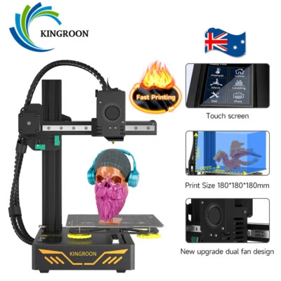 $166.24 • Buy Kingroon KP3S 3D Printers Easy Assemble Resume Printing 360W 24V Touch Screen