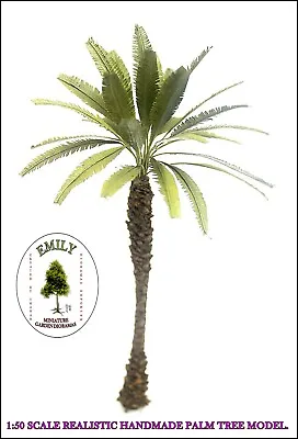 Miniature Palm Tree Model 1/50 Scale Approx 16 Cm Height. Emily Emg-013 • $9