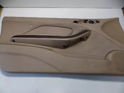 BMW E46 Front Door Panel Tan Leather Left Coupe Vert 00-06 323 325 328 330 M3 • $114.99