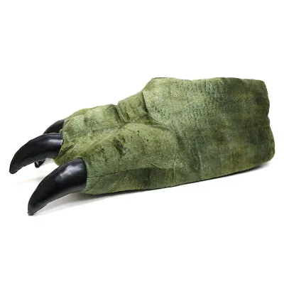 Mens Novelty Claw Slippers Dinosaur Monster Bear Slippers Memory Foam Fur Shoes • £14.95