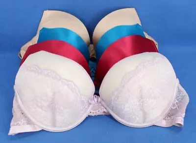 Aerie Ella Ambrielle Fredericks Thick Padded Plunge Bra Lot Size 36C #E7530 • $19.99