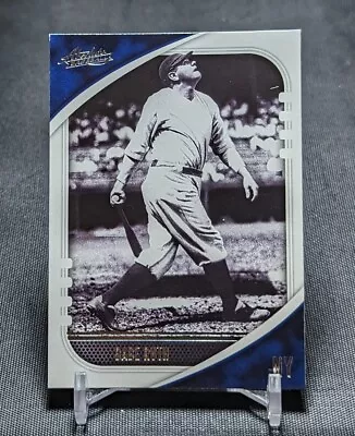 Babe Ruth 2021 Panini Absolute Baseball Card Base Set #53 New York Yankees • $1.75