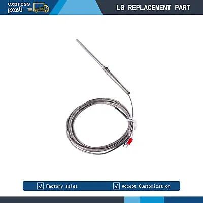 3m/10ft Stainless Steel K Type Thermocouple 100mm Probe High Temperature Sensor • $12.69