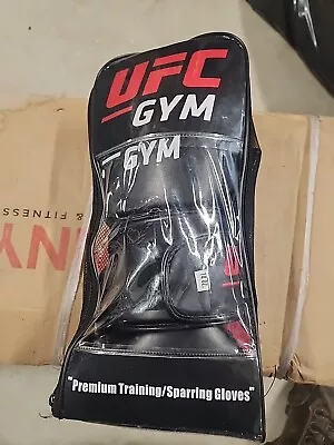 Premium UFC Gym Sparring Training Gloves 14 Oz MMA Boxing Kickboxing Black/red • $30