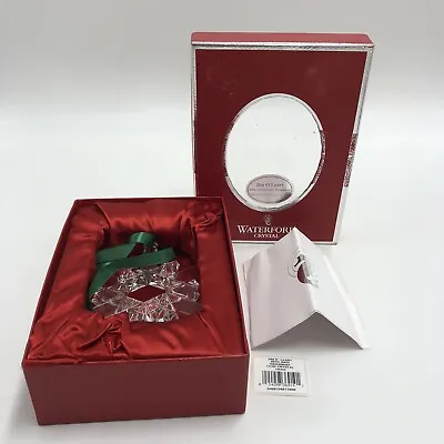 Waterford Jim O'Leary 20th Anniv Marshall Fields Excl Crystal Snowflake Ornament • $87.95