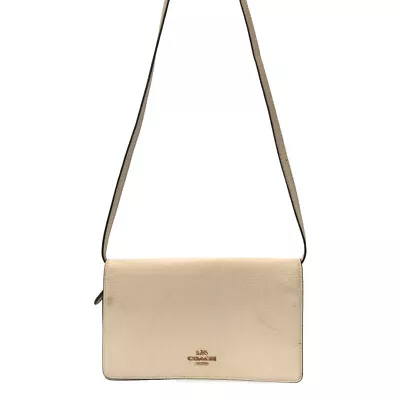 Coach Shoulder Bag Wallet Women's White • £65.19