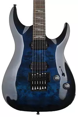 Schecter Omen Elite-6 FR Electric Guitar - See Thru Blue Burst • $549