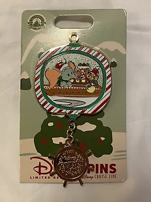 $42.99 • Buy Disney Cruise Line 2022 Fantasy Dumbo Christmas Dangle Pin New Limited Release