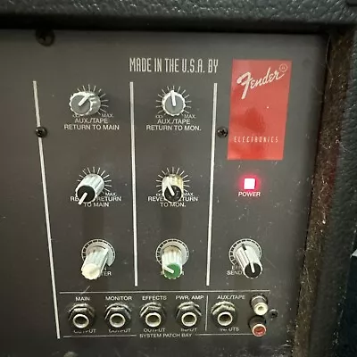 Fender LX-1504 4 Channel Powered Mixer 120 Volts 60HZ 300 Watts • $125