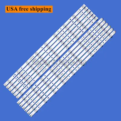 FULL SET (12) LED Strips For VIZIO LB70006 E465853 E70-E3 SE70 UHD V1_00 • $41.29