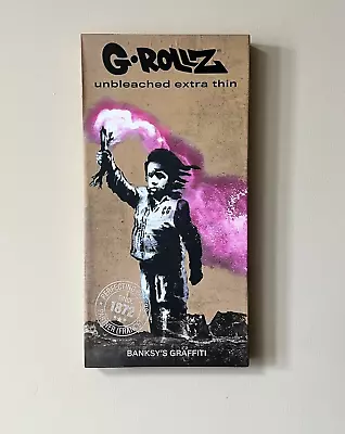 Canvas Wall Art Banksy Street Graffiti Wall Art Decor Torch Boy Canvas • $35.99