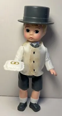 Madame Alexander Ring Carrier McDonald's 2003 Doll Grey Top Hat Ring Bearer • $6