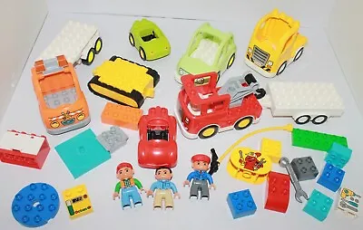 Lego Duplo Mixed Bulk Lot Vehicles Minifigures & Parts 1KG #G76TY • $29.99