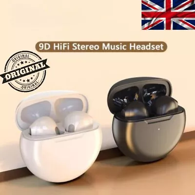 Bluetooth Earphones TWS Wireless Headphones Mini InEar Buds For IPhone Android • £5.89