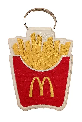 McDonald's Restaurants Cloth French Fries Fast Food Employee Key Chain NOS New • $14.99